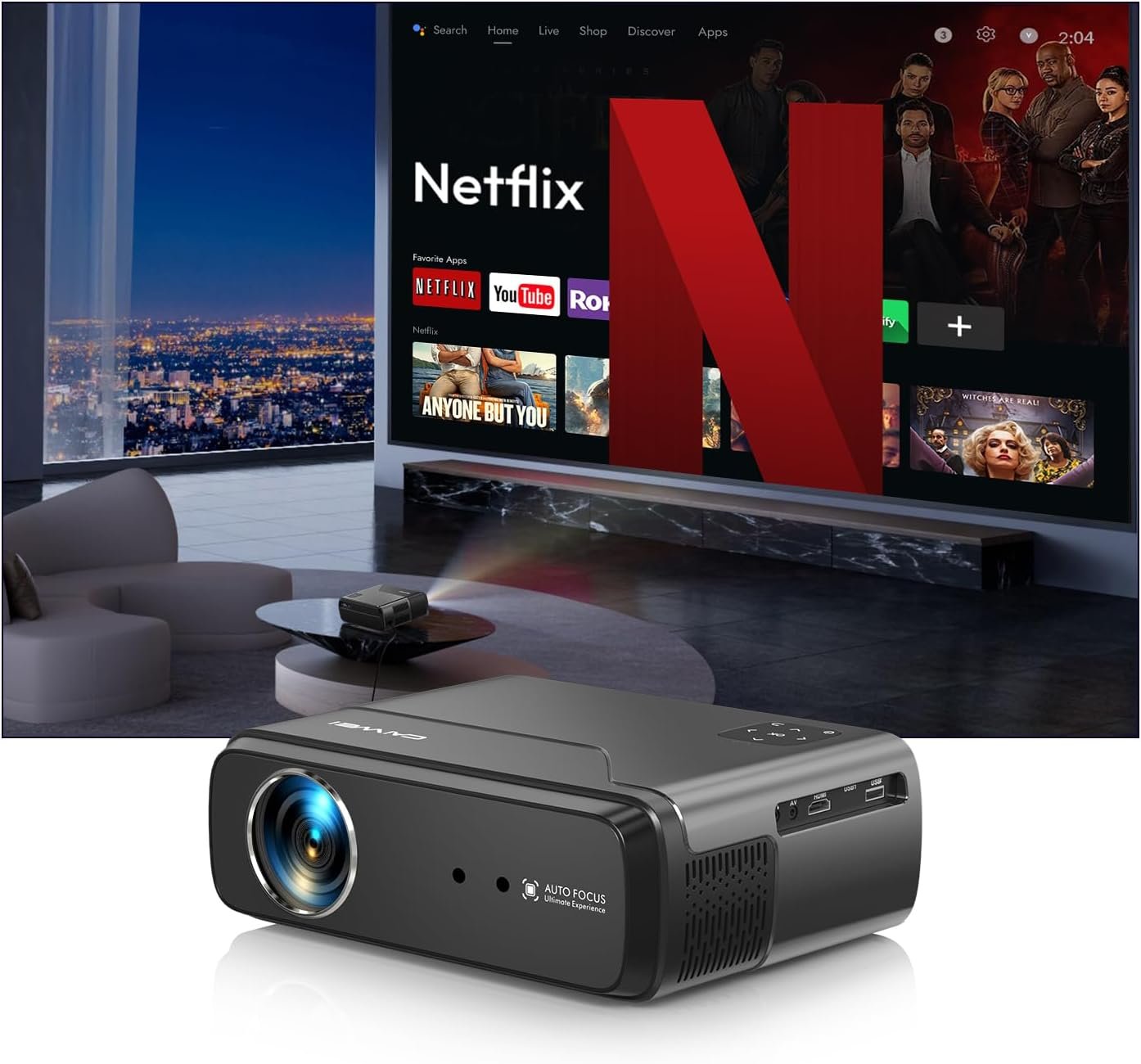 EUG Native Google TV Projector